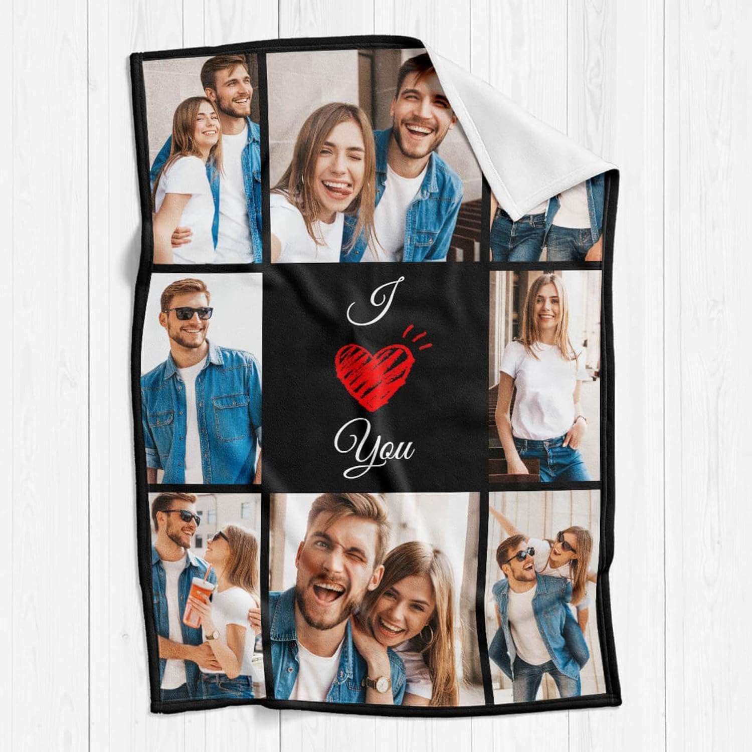 Personalized Gifts for Mom, Custom Blankets with Photos, Personalized Photo Blankets Using My Own Photos, Customized Blankets with Pictures, Personalized Birthday Gifts for Women Men Baby Child