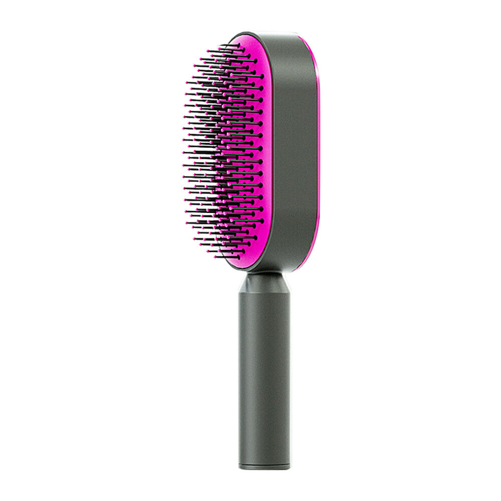 Self Cleaning Hair Brush 3D Air Cushion Massager Brushes Airbag Comb For Women